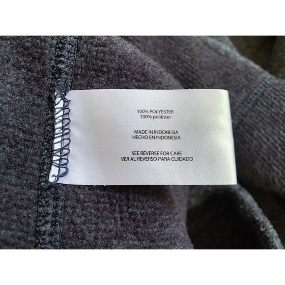 Vintage Woolrich Men's Pullover Jacket XL Blue 1/4 Zip Long Sleeve Pocket - Picture 10 of 10